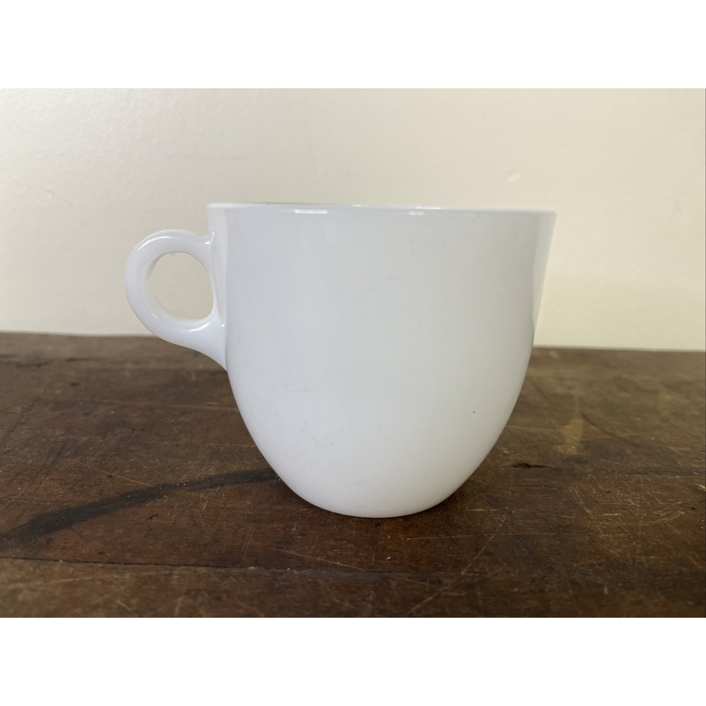 Vintage Fire King by Anchor Hocking Milk Glass Coffee Cup Mug